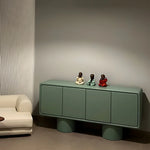 Load image into Gallery viewer, The Barb sideboard with a Microplaster finish, ideal for organizing and decorating living areas.
