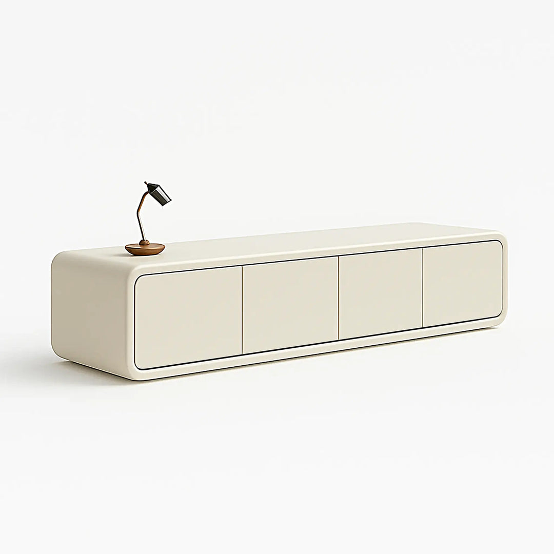 Low-height TV unit, perfect for creating a streamlined and organized living room space.
