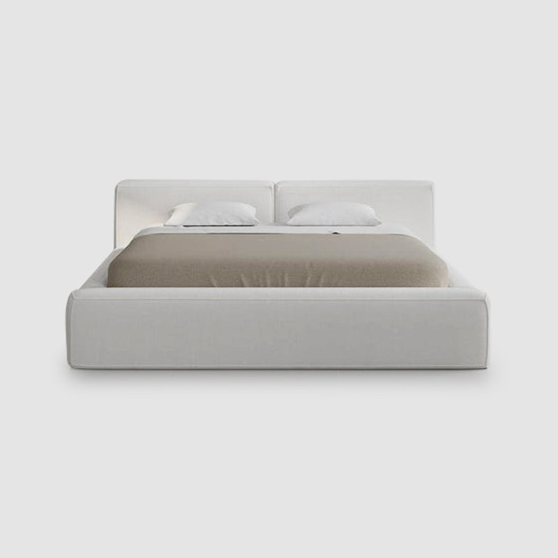 Compact Derrel bed in a relaxed and plush style, perfect for smaller bedrooms.