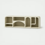 Load image into Gallery viewer, Stylish corner TV unit with storage, designed for compact and contemporary spaces.
