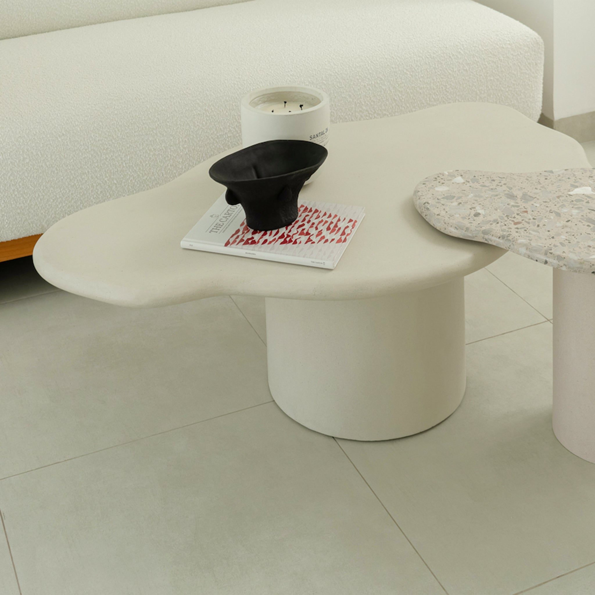 Enhance Your Living Room Decor with The Elon Nesting Coffee Tables.