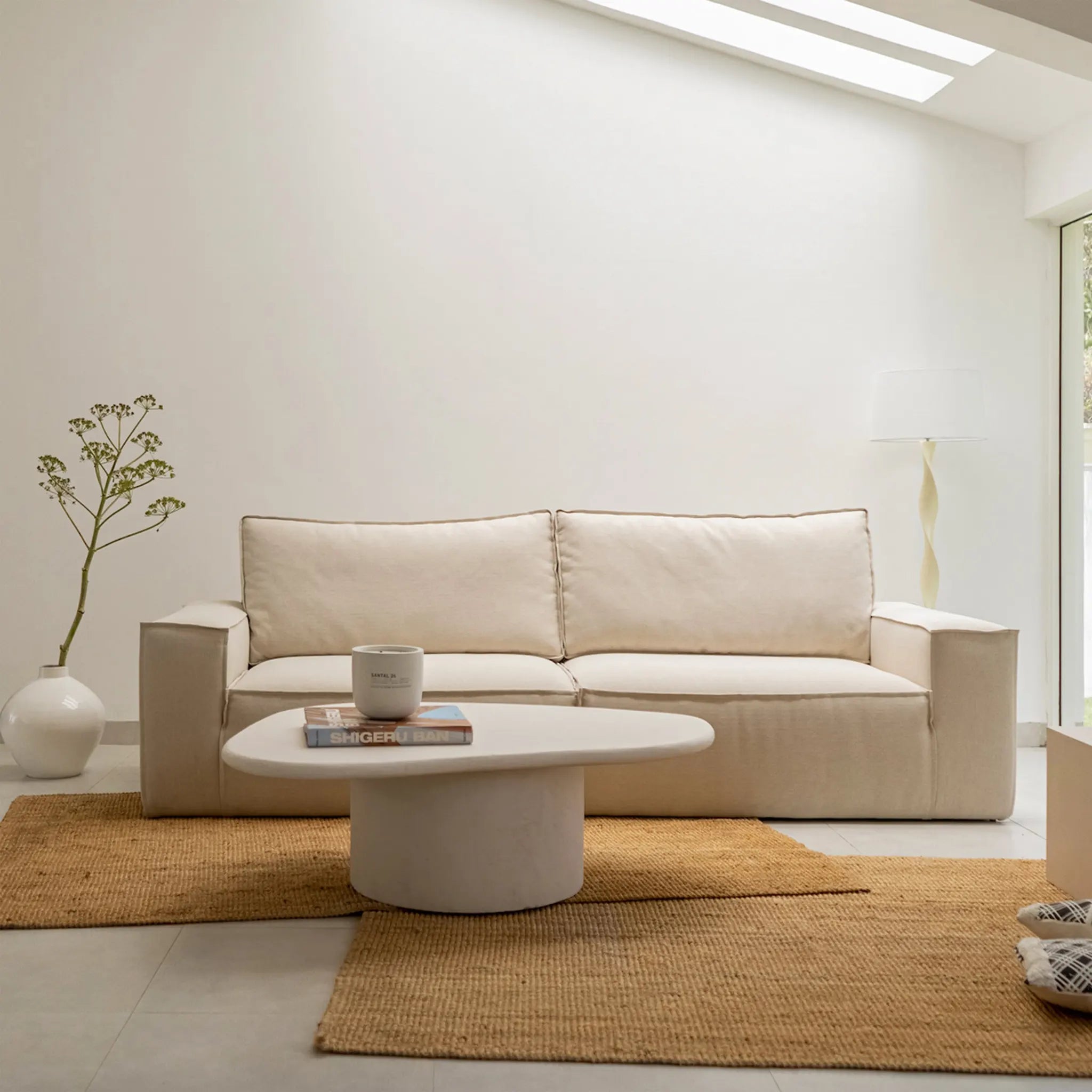 Plush Gavin Sofa in a chic Dubai home, showcasing its premium design for high-end interiors.