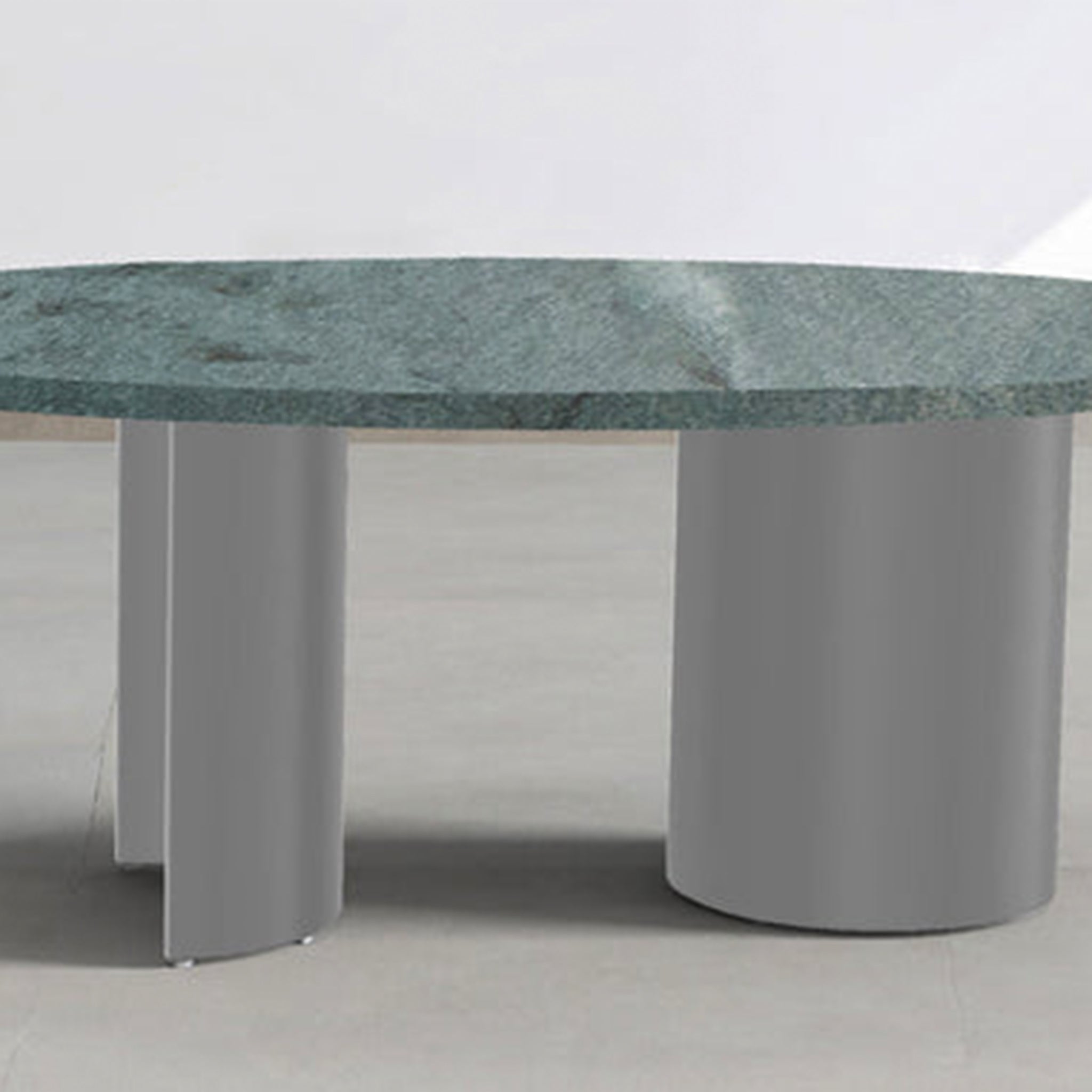 Diameter 100cm Coffee Table: Spacious top perfect for displaying coffee table books and decor.