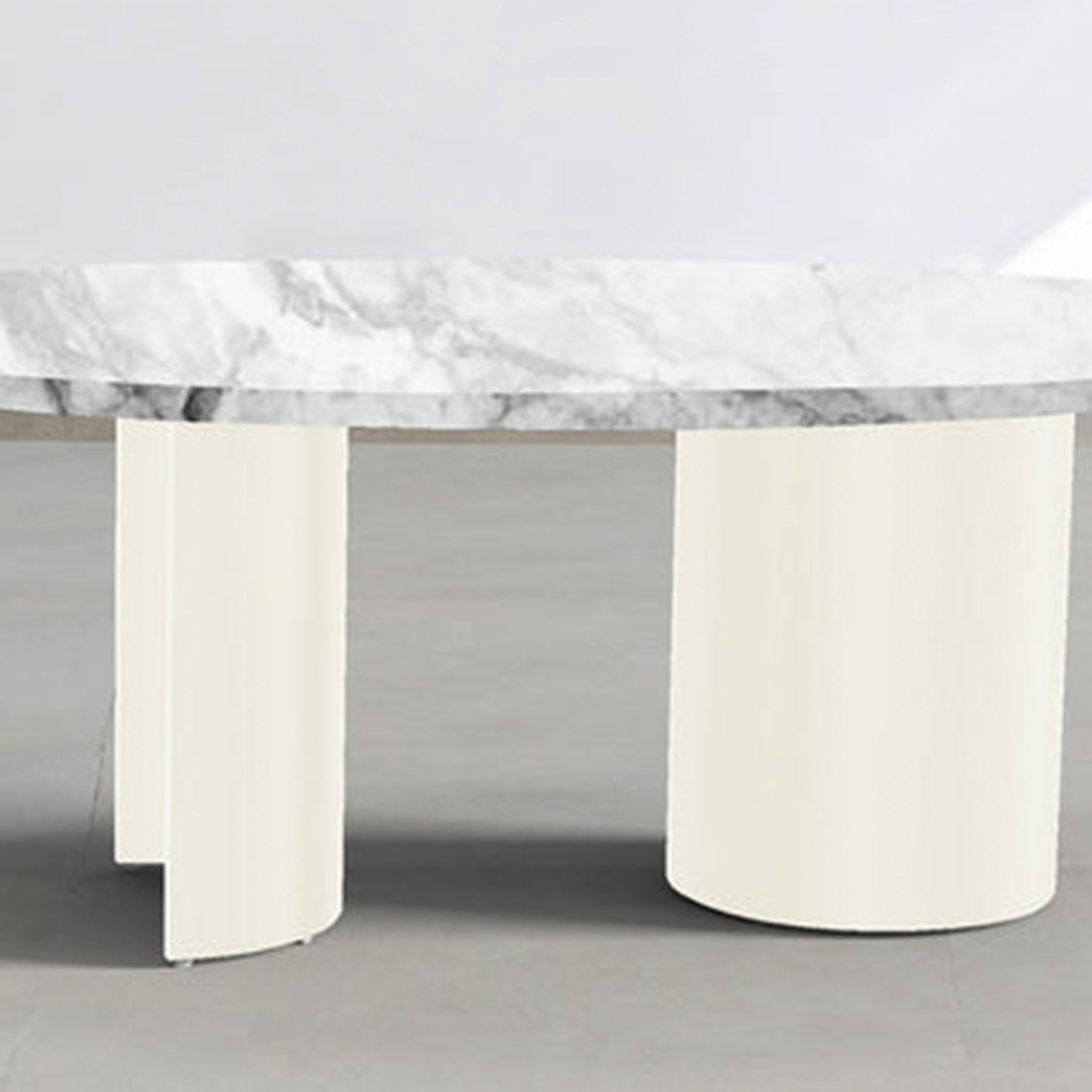 Unique Marble Top: Natural variations make each table a one-of-a-kind piece.
