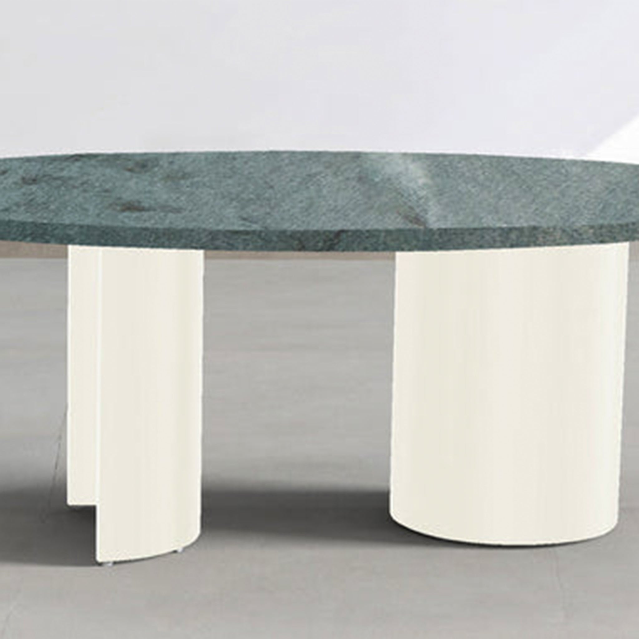 Solid Marble Table: 2cm thick edge ensures exceptional durability.