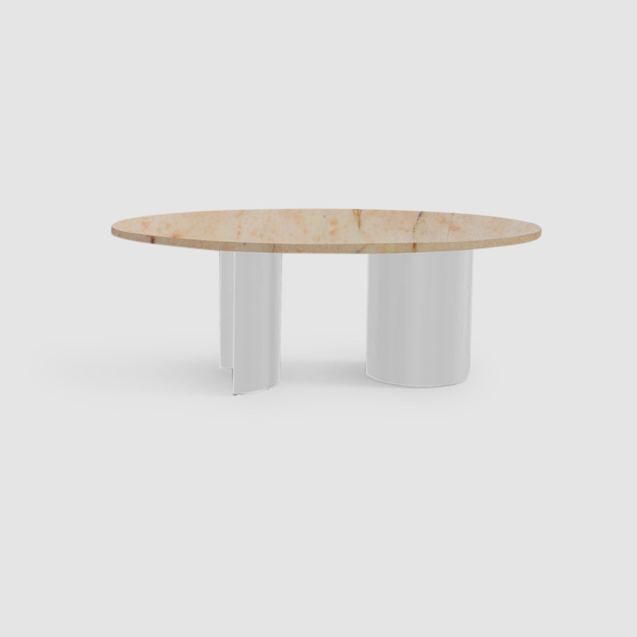 Round Marble Coffee Table: Luxurious and versatile centerpiece for your living room.