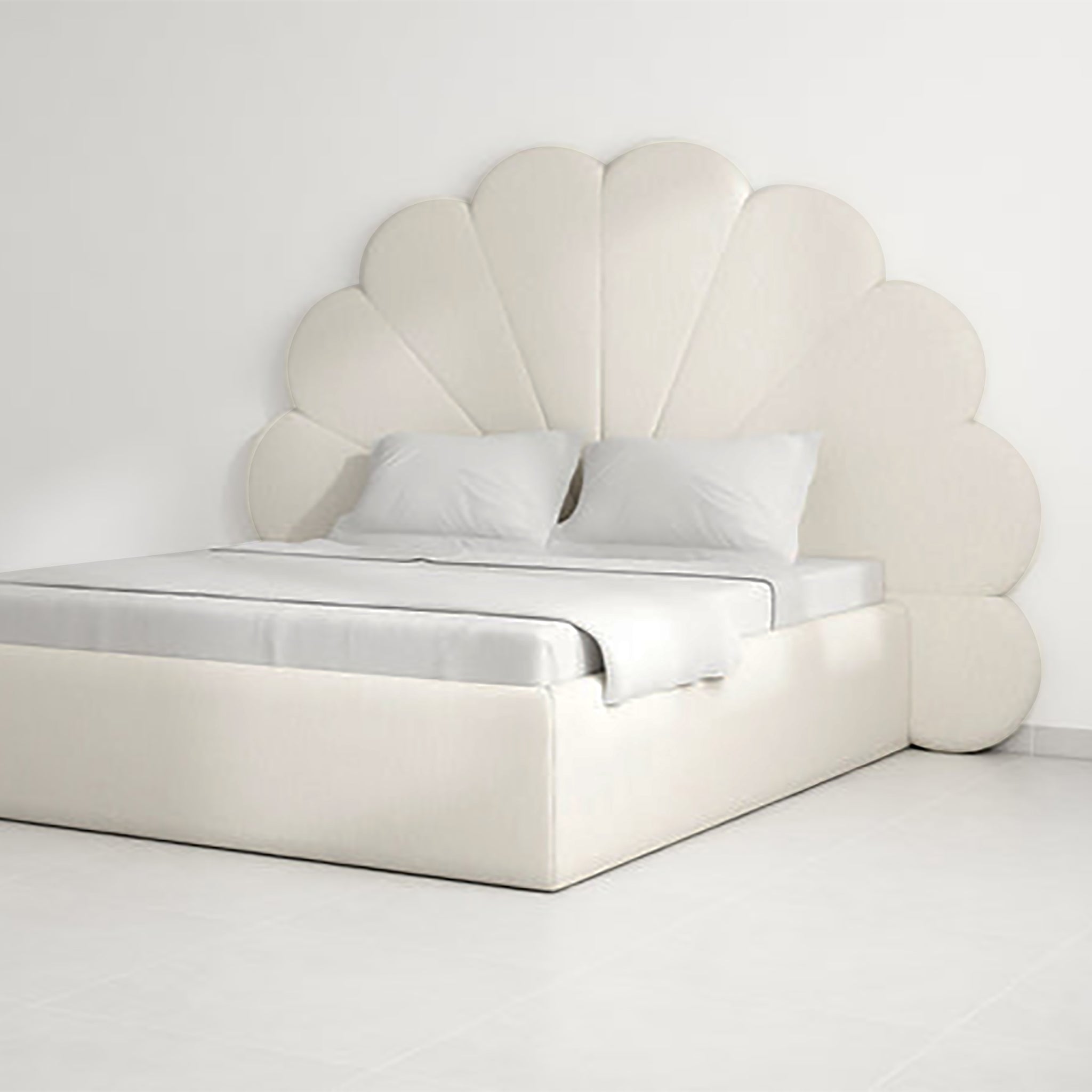 Sophisticated and stylish Kyle Bed with solid frame