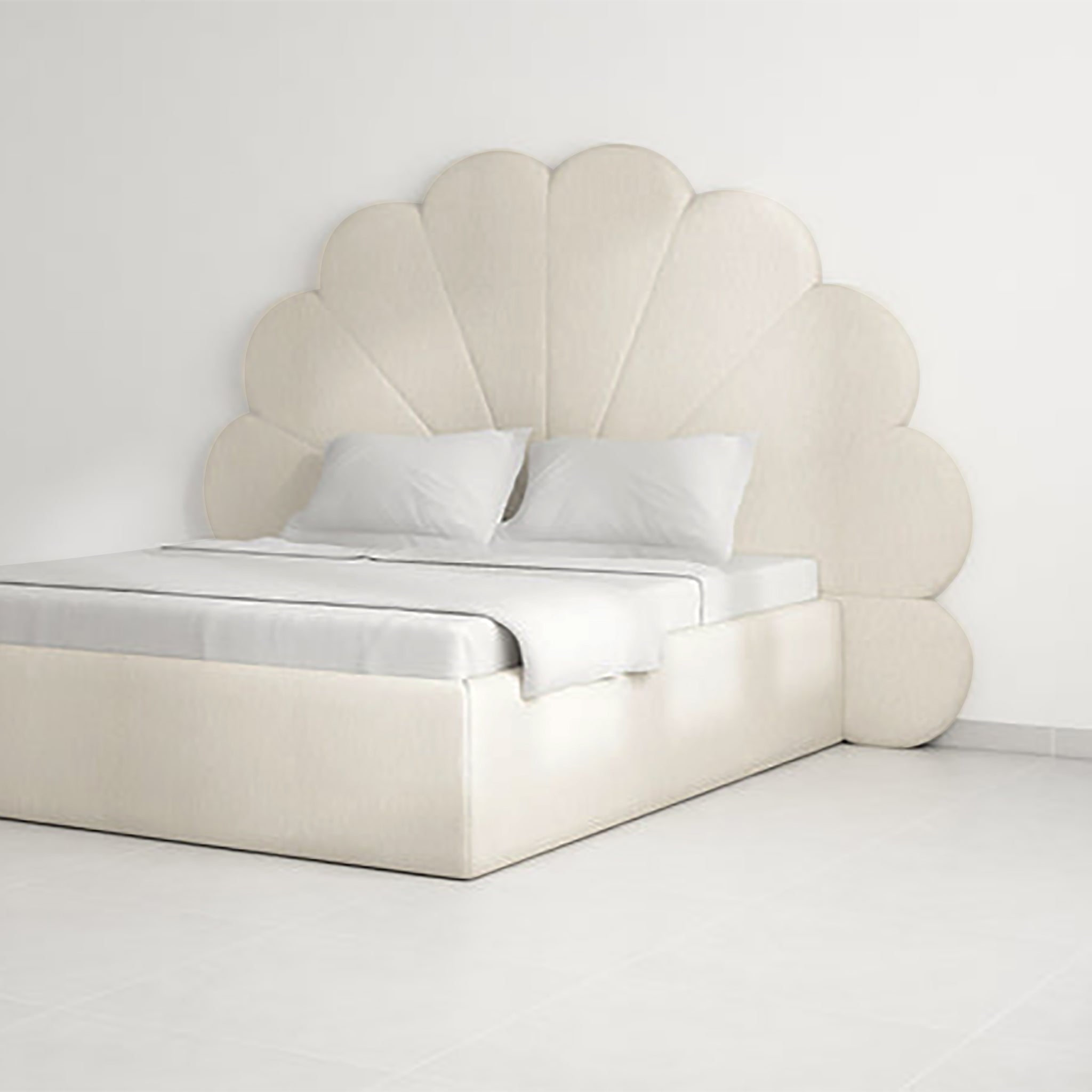 King size Kyle Bed in stylish and tranquil setting