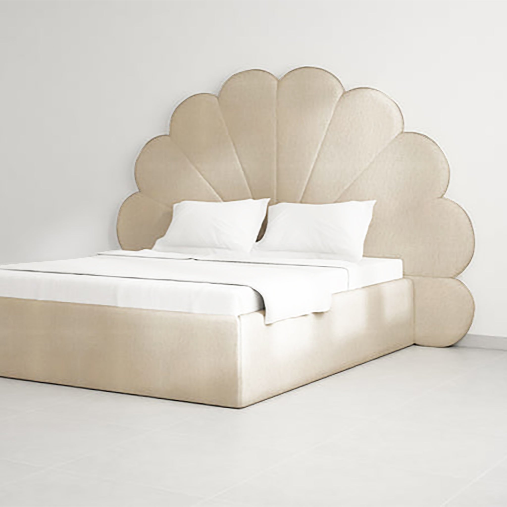 The Kyle Bed in a sophisticated master bedroom decor