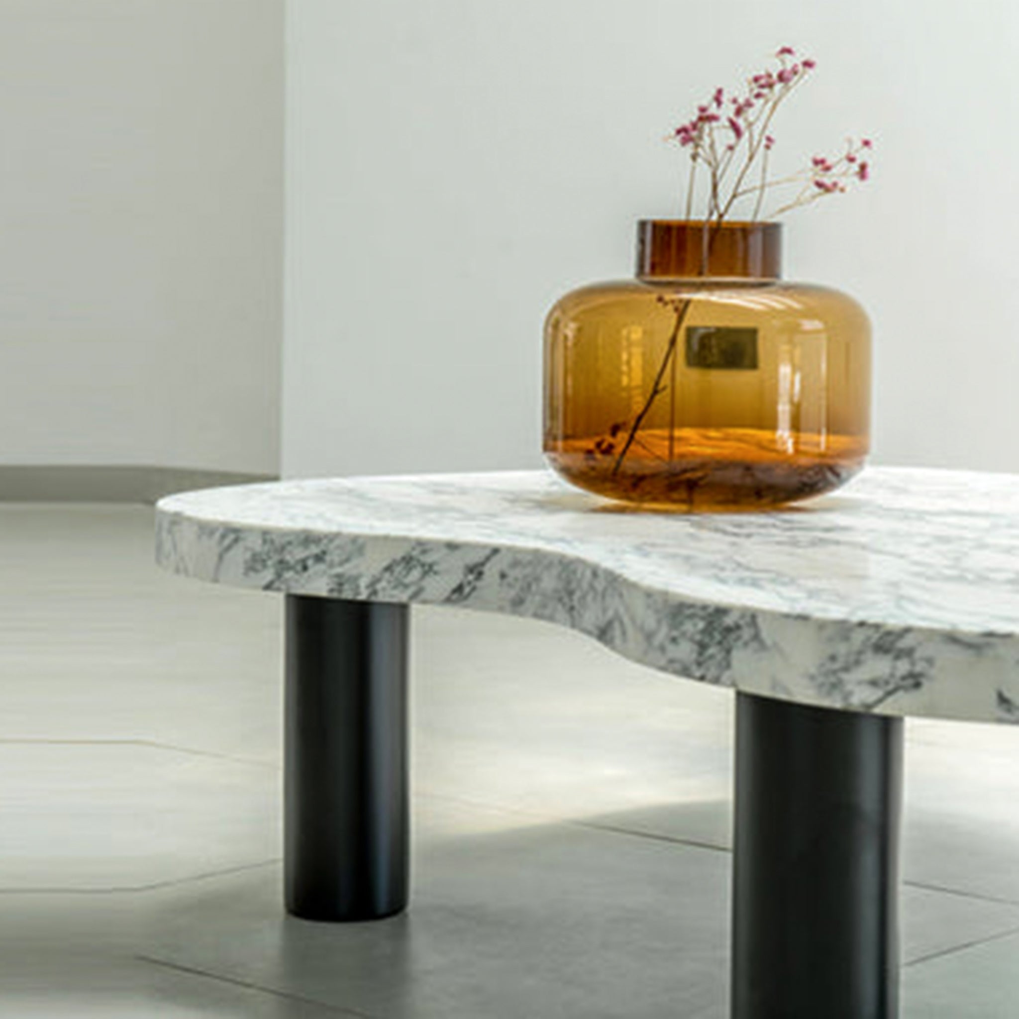 Unique Coffee Table: The Peggy Table features a bold, 4cm thick edge.