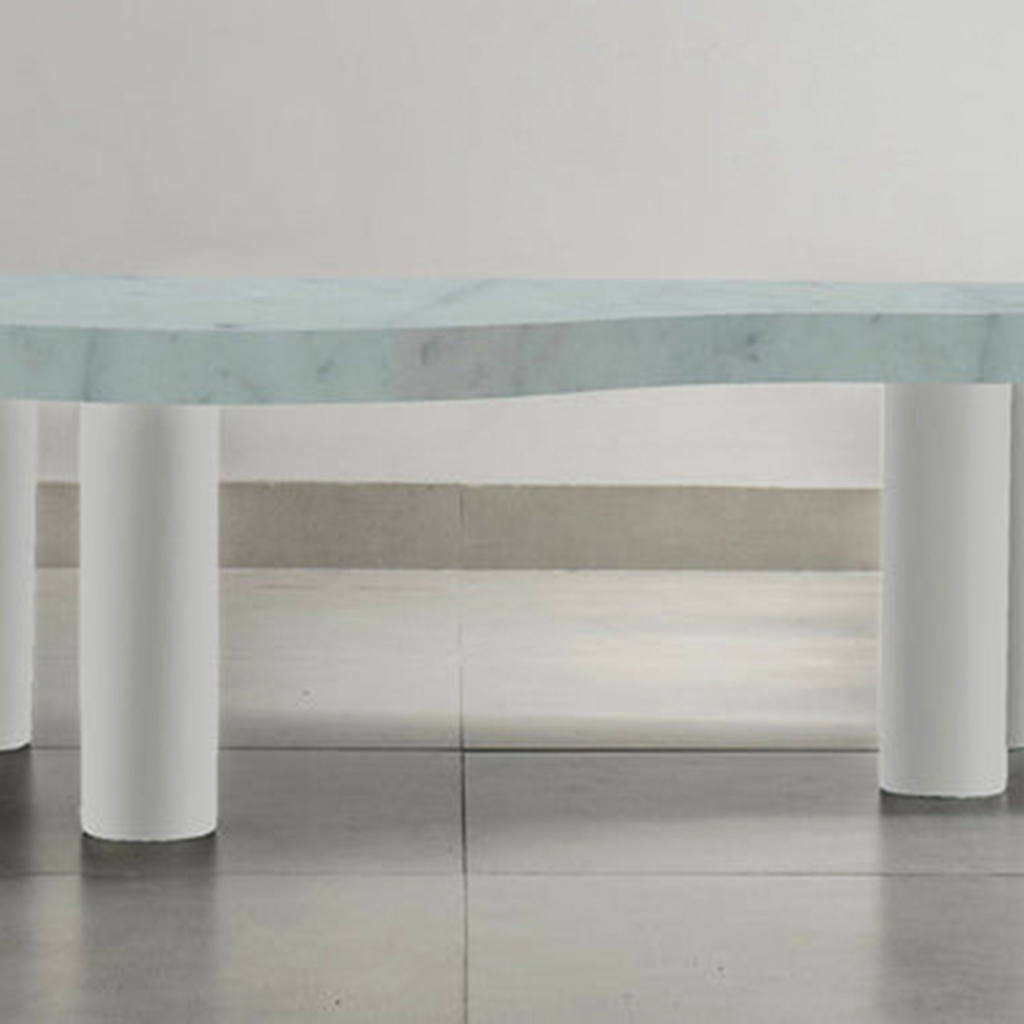 Modern Coffee Table: The Peggy Table's organic shape complements contemporary living rooms. 