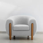 Load image into Gallery viewer, luxury modern accent chairs​ front View
