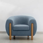 Load image into Gallery viewer, luxury modern accent chairs​ front View
