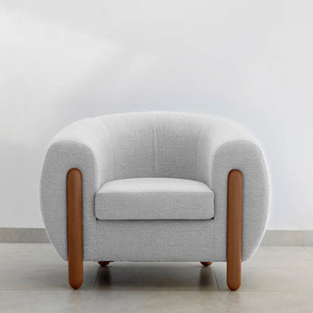 Modern accent chairs​ front View