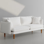 Load image into Gallery viewer, Sophisticated premium sofa in a spacious living room, offering both style and functionality.
