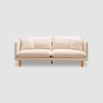 Load image into Gallery viewer, The Robin premium sofa set displayed on a grey backdrop, highlighting its sophisticated design.
