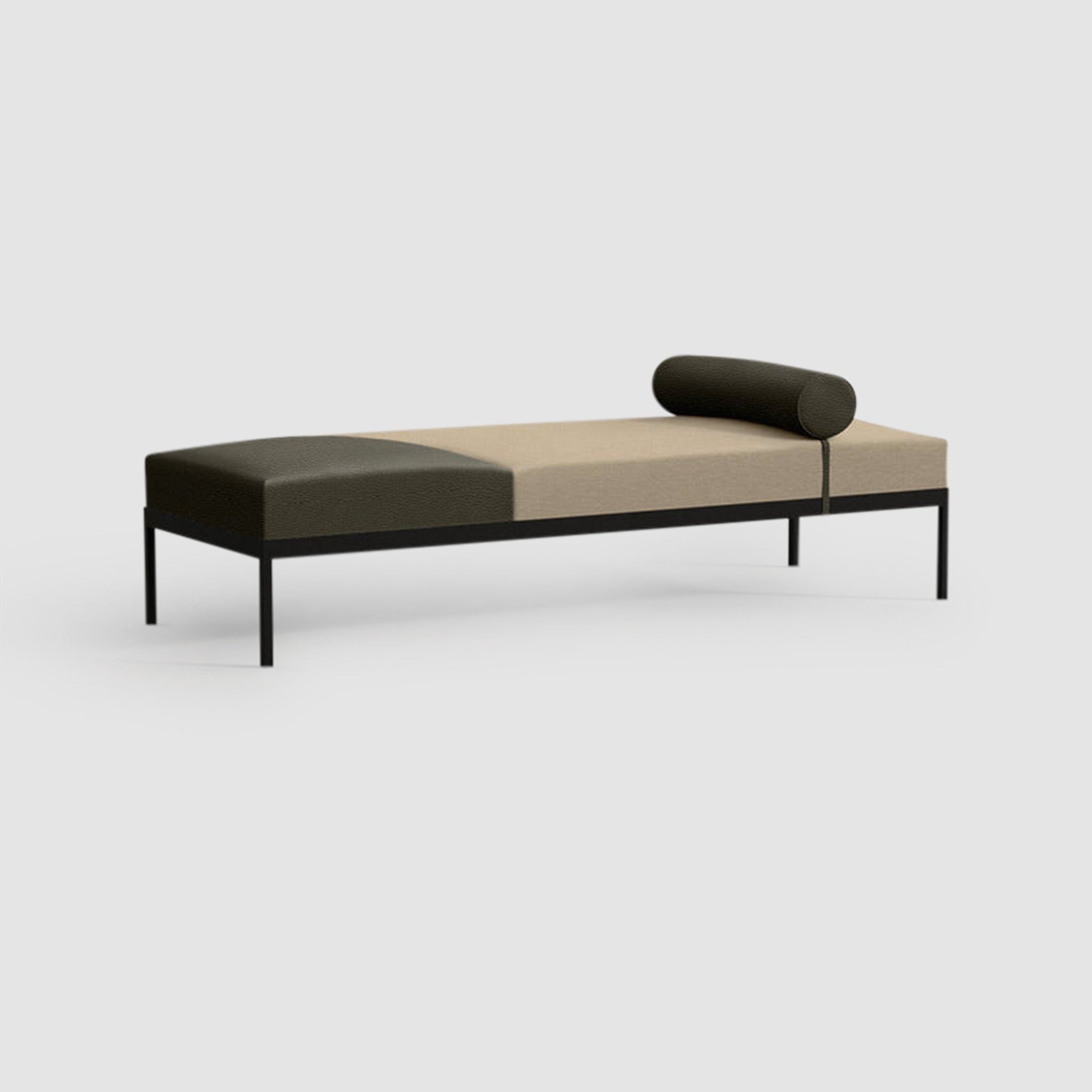 The Rodman Day Bed showcasing powder-coated steel frame.