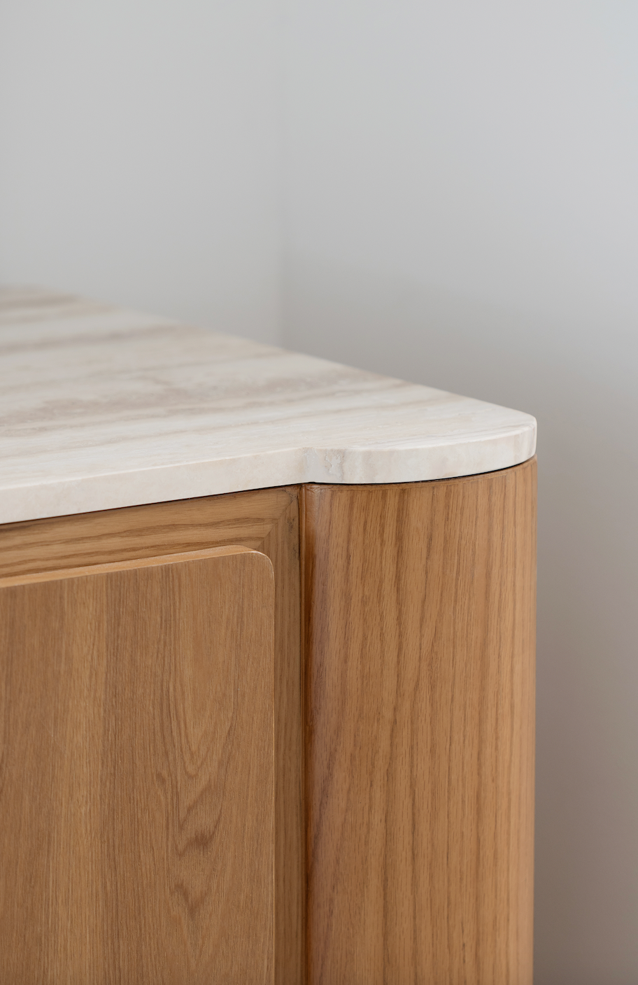 The Dustin Chunky Cabinet in Wood