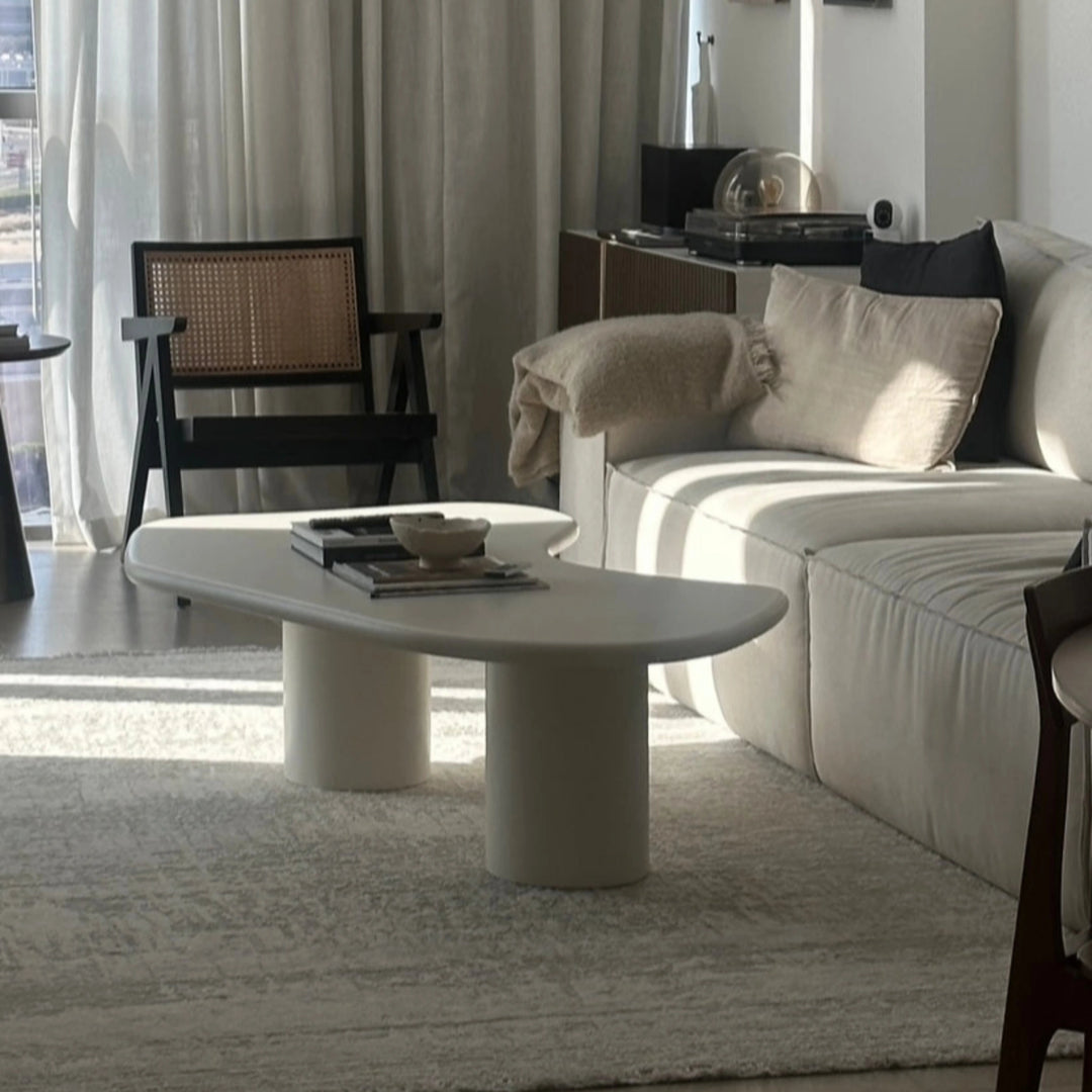 The Eliza Coffee Table in Microplaster