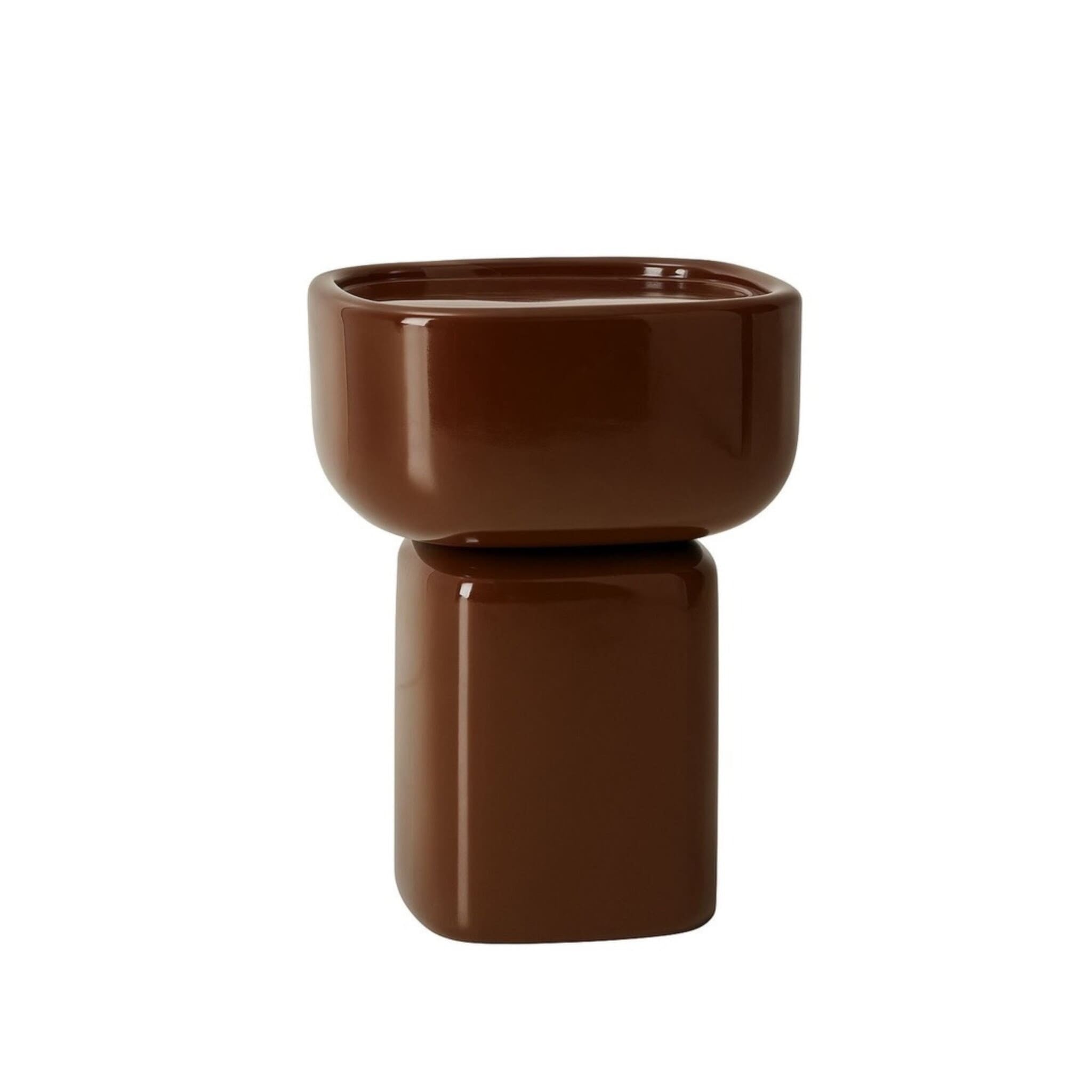 The Oswald Side Table in High Gloss Lacquer