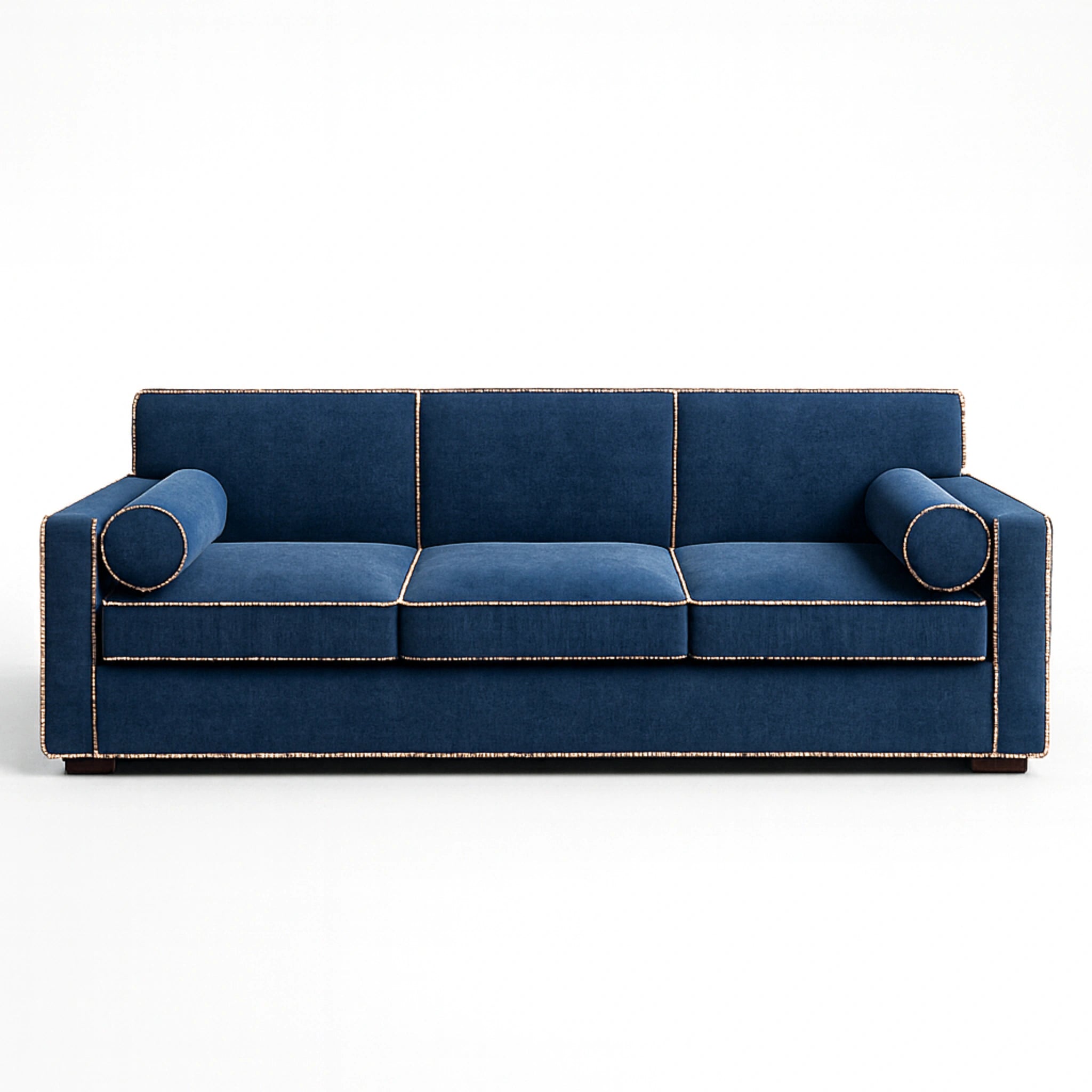 The Oswald Sofa with Bolster Cushions