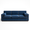 The Oswald Sofa with Bolster Cushions