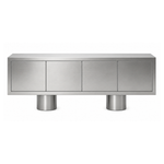 Load image into Gallery viewer, The Barb TV Unit in Stainless Steel