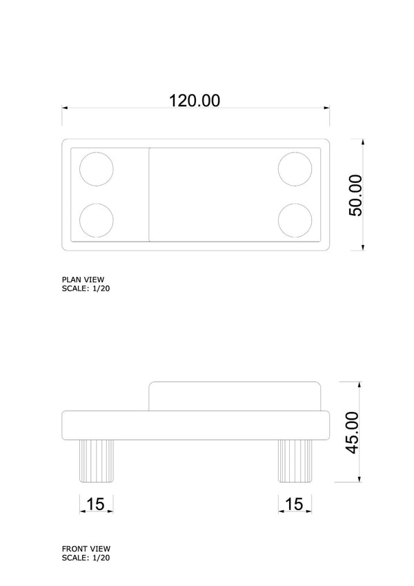 The Carrie Bench in Lacquer