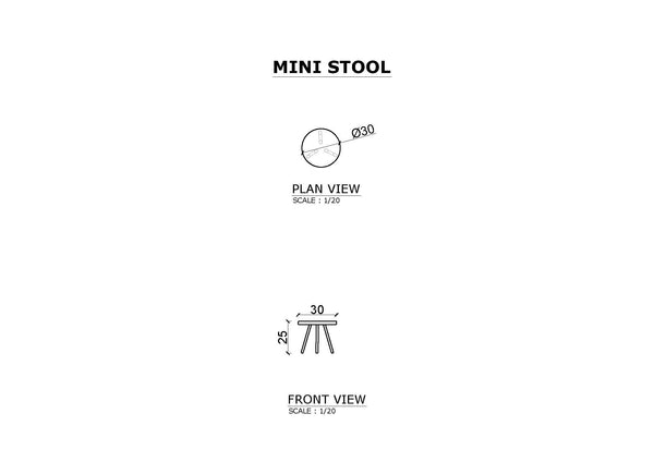The Charlotte Mini Stool_Mini