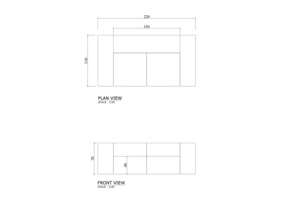 The Damien Sofa_2Seater