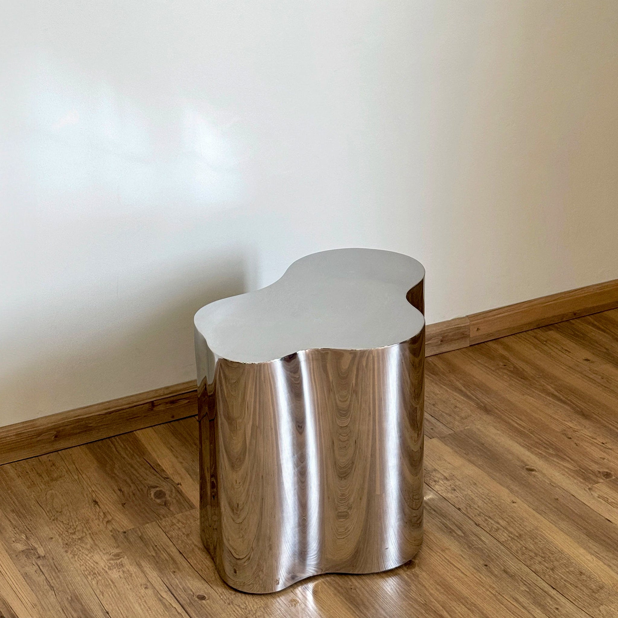 The Genevive Stainless Steel Coffee Table (Small)