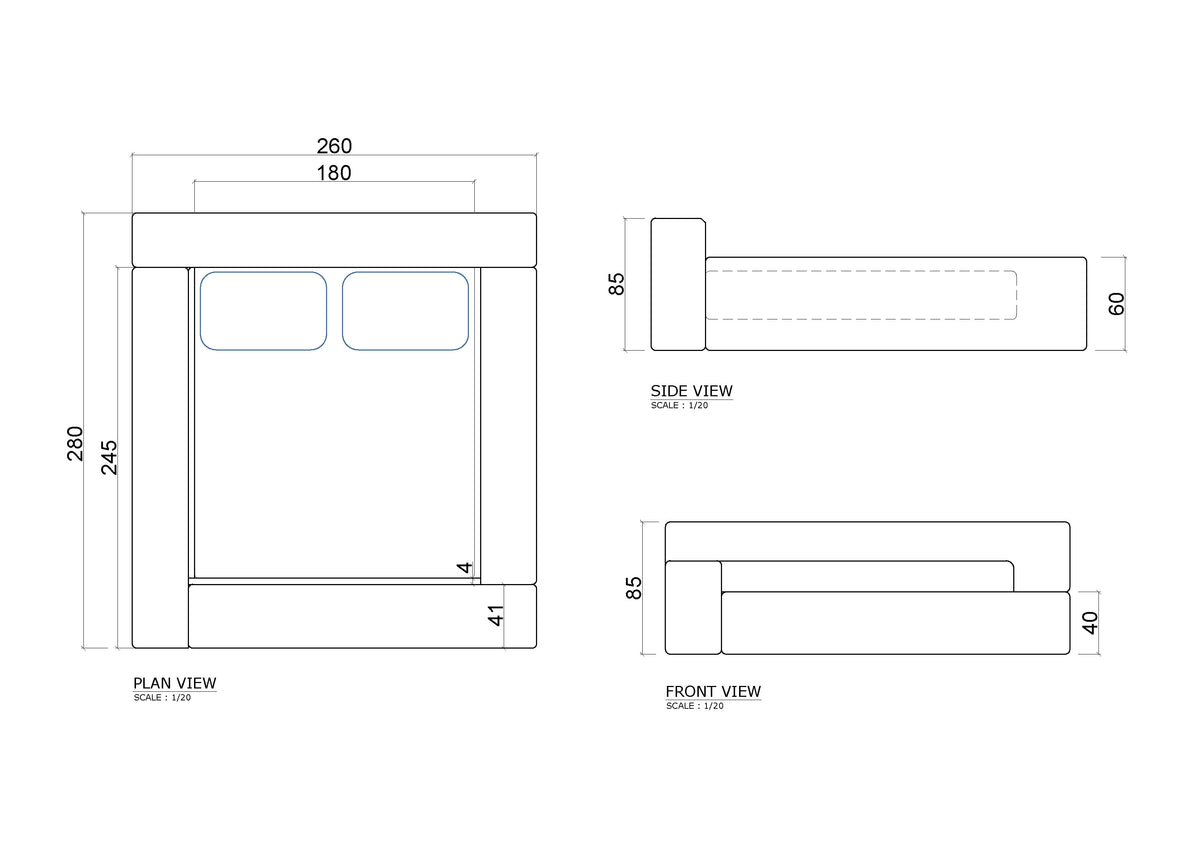 Good-to-Go With Luxury-Heff Double Bed | Klekktic