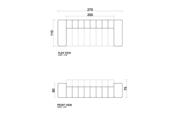 The Klien Sofa_3Seater