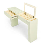 Load image into Gallery viewer, The Marilyn Vanity Table WHITE Background front view 2
