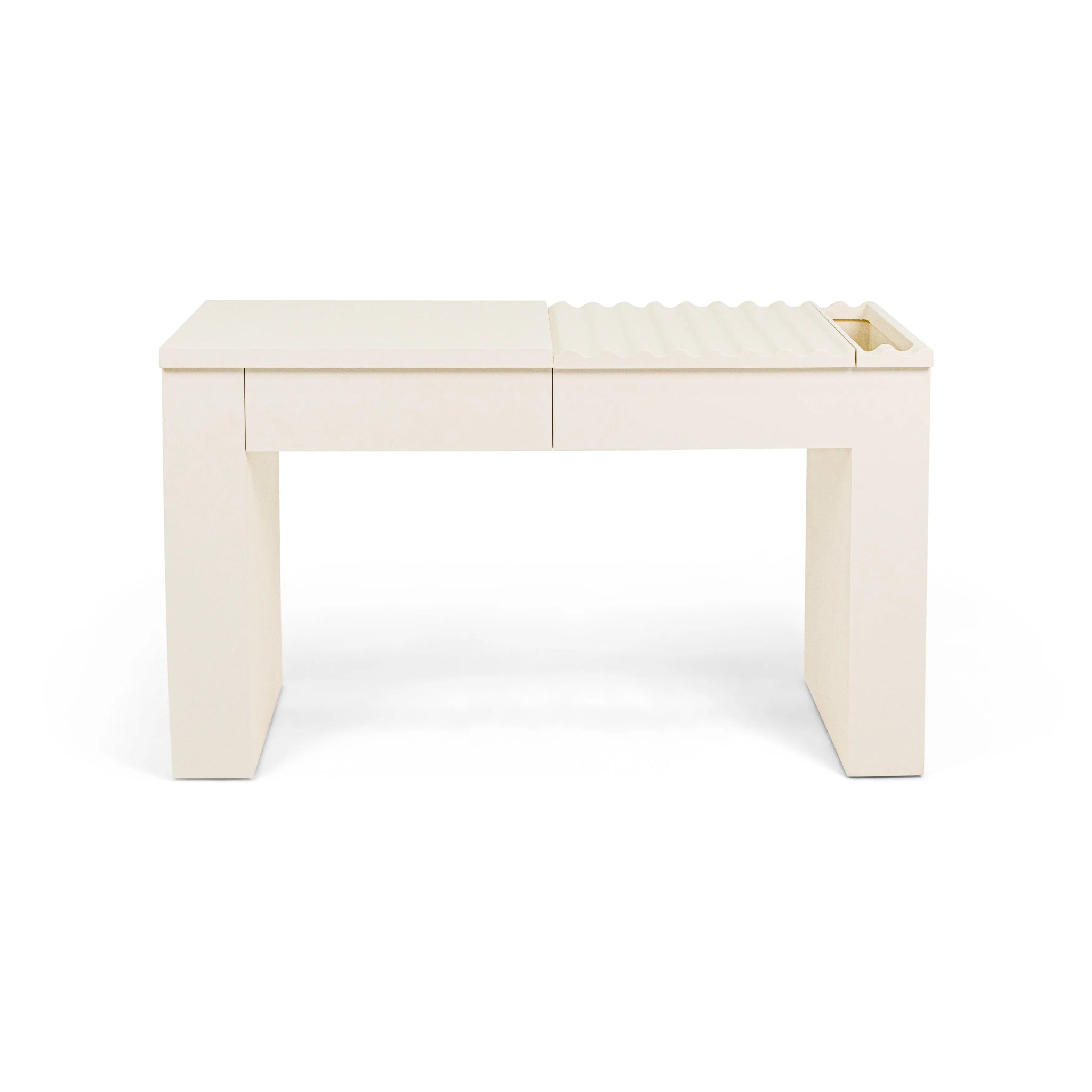 The Marilyn Mordan Vanity Table with mirror V2 front view