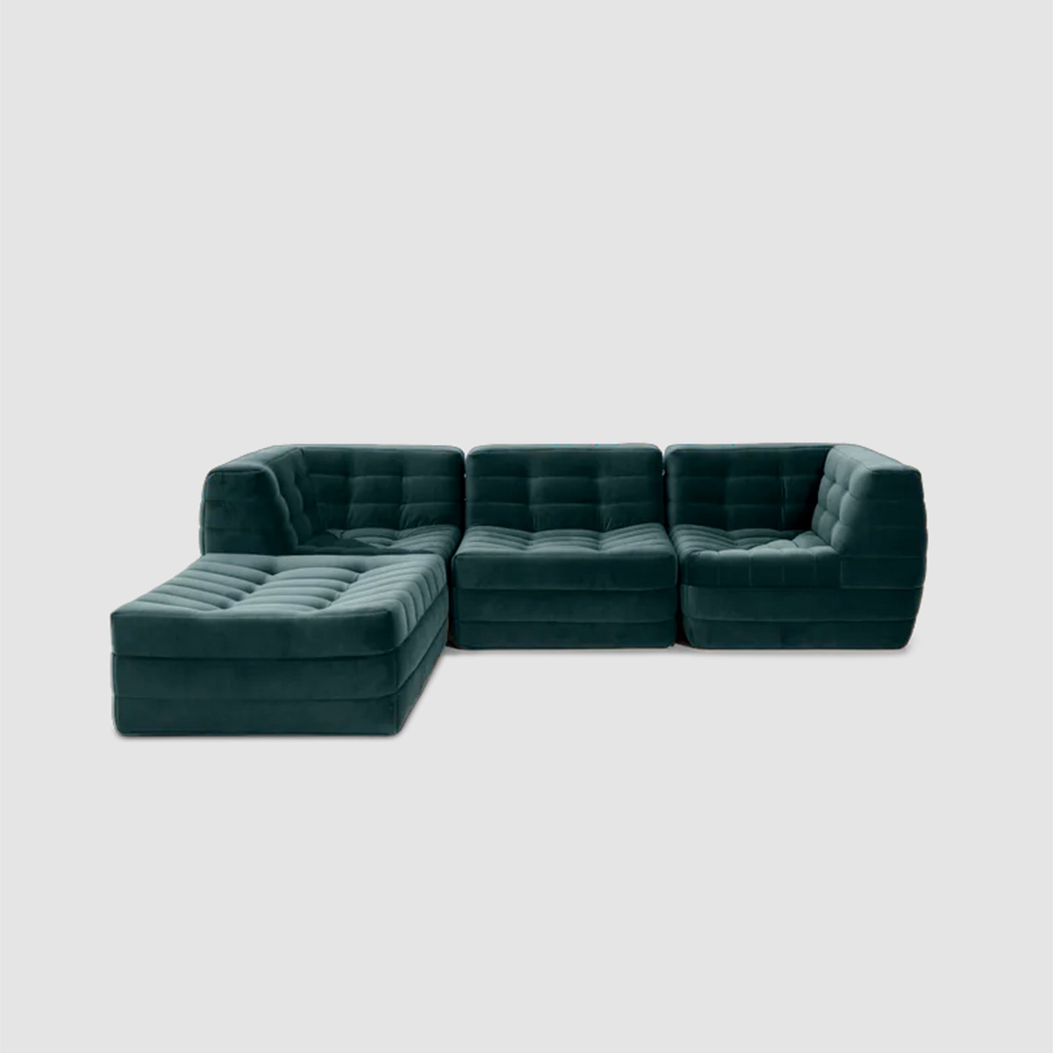 Contemporary Miles Modular Sofa with clean lines - buy luxury sofa