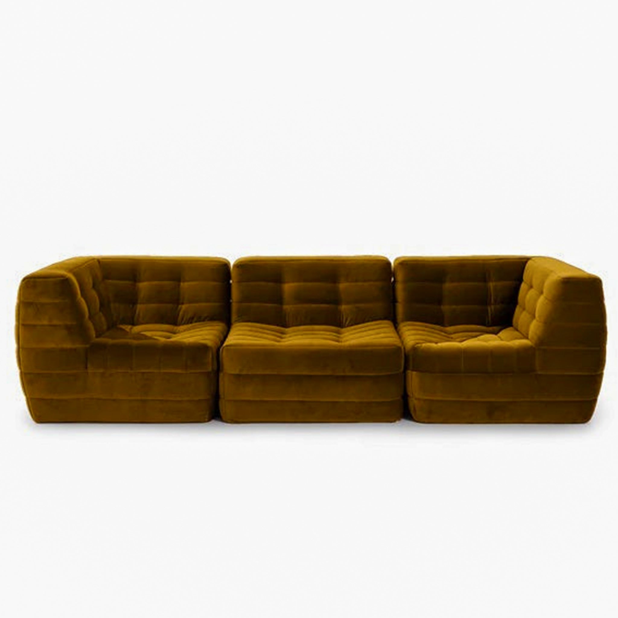 Front view of The Miles Modular Sofa