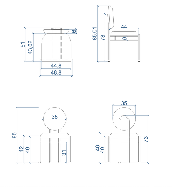 The Salome Dinning Chair