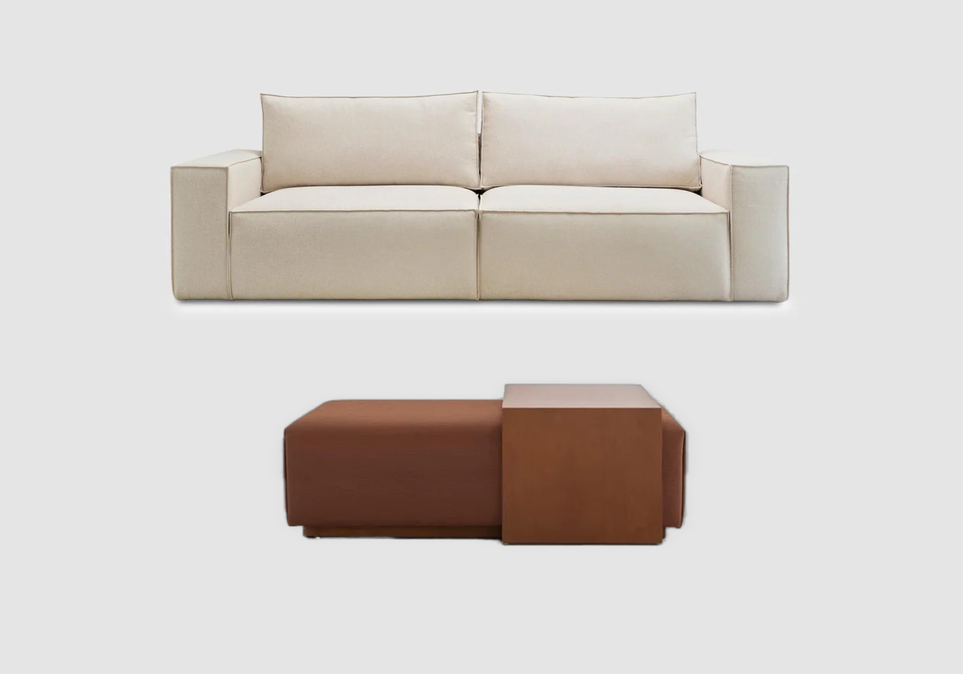 The Gavin Sofa & Sebastian Coffee Table