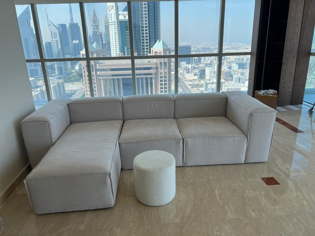 The Damien Sectional 3-Seat with Left Arm Chaise