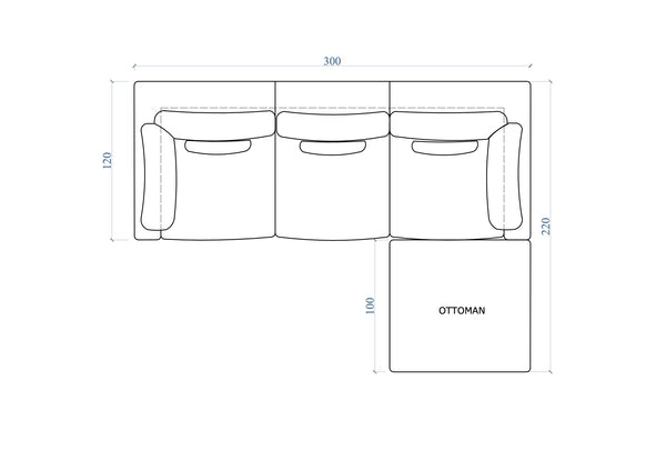 The Avis Cloud Couch_Ottoman