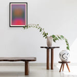Load image into Gallery viewer, The Edith Curvy Wood Coffee Table in honey wood finish, with a sleek, modern look
