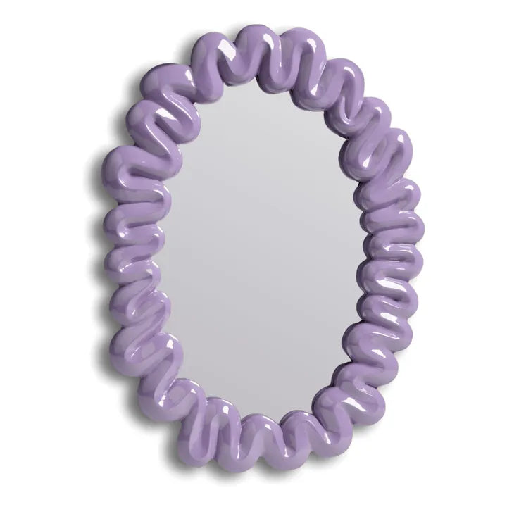 Dribble Mirror in Lilac