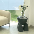 The Rodney Side Table in Microplaster
