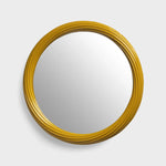 Load image into Gallery viewer, Mirror Churros Ocher Brown - Decorative Polyresin Wall Mirror