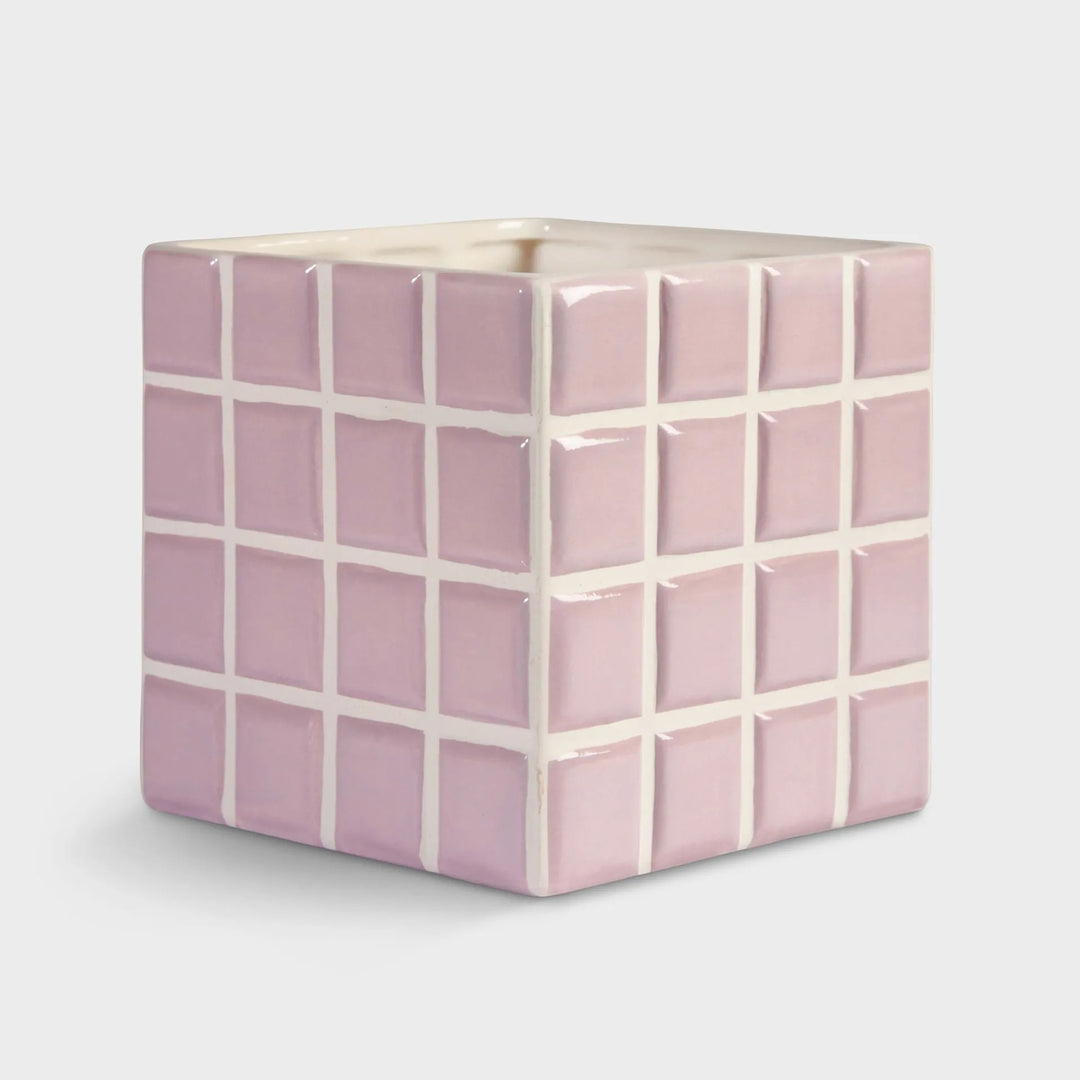 Planter Tile Lilac – Decorative Dolomite Planter