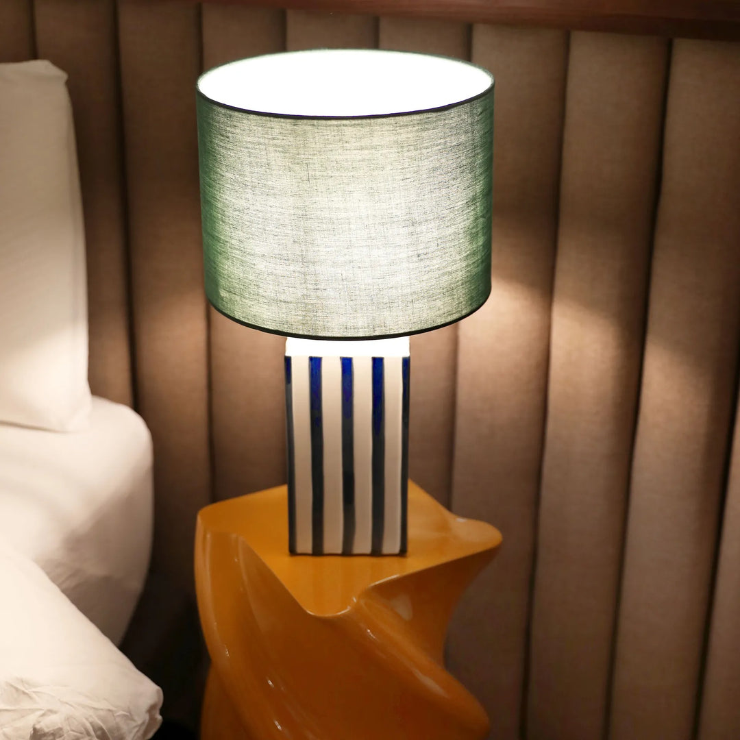 Table Lamp Streak – Decorative Stoneware Lamp