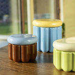 Load image into Gallery viewer, Charlo Jar Pear Green - Dolomite Kitchen Storage Jar with Silicone Seal