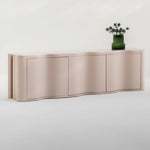 Load image into Gallery viewer, Compact grey TV unit, perfect for creating a streamlined and organized entertainment area.
