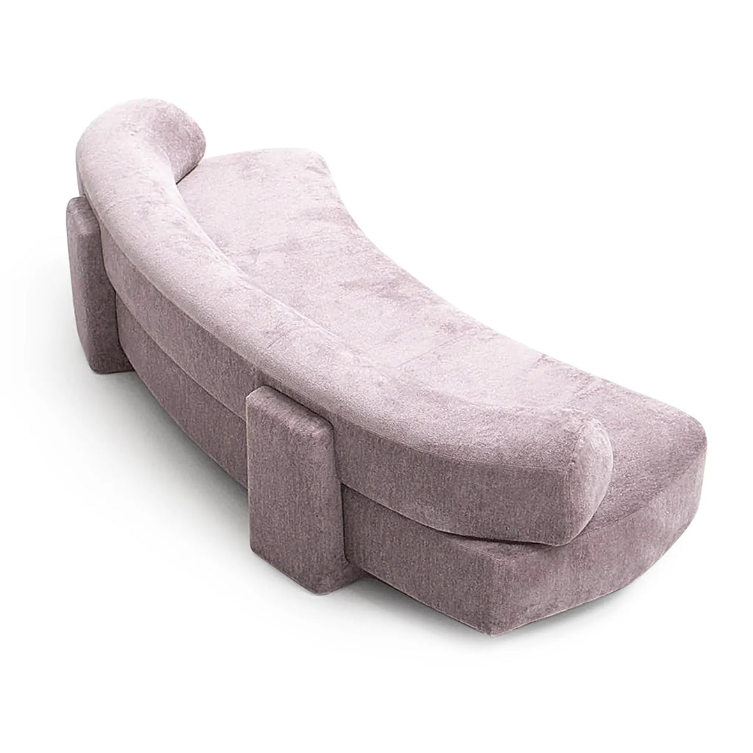 Milk color sofa creating a bright and airy feel in a modern home setting.